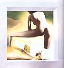 Salvador Dali Dali Lifting The Skin of The Mediterranean Sea to Show Gala The Birth of Venus