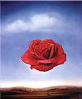 Salvador Dali Dali Meditative Rose
