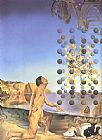 Salvador Dali Dali Nude in Contemplation Before The Five Regular Bodies