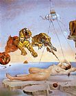 Salvador Dali Dream Caused by The Flight of a Bee a Second Before Awakening
