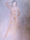 Salvador Dali Study of a Female Nude