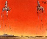 Salvador Dali The Elephants Large
