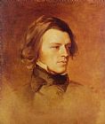 The Lord of Burleigh Paintings and Prints - Portrait of Alfred Lord Tennyson by Samuel Laurence