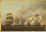 Hope Prints - Action Off the Cape of Good Hope by Samuel Scott