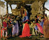 Sandro Botticelli Adoration of the Magi painting