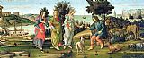 Sandro Botticelli Judgement of Paris painting