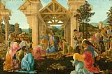 Sandro Botticelli The Adoration of The Magi painting