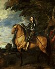 Sir Anthony van Dyck Equestrian Portrait of Charles I