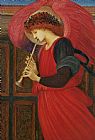 Sir Edward Burne-Jones An Angel Playing a Flageolet