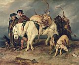 Sir Edwin Landseer The Deerstalkers Return