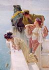 Sir Lawrence Alma-Tadema A Coign of Vantage painting