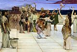 Sir Lawrence Alma-Tadema A Dedication to Bacchus