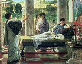 Sir Lawrence Alma-Tadema Catullus Reading his Poems painting
