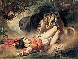 Sir Lawrence Alma-Tadema The Death of Hippolyte painting