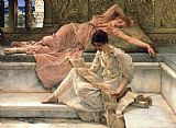 Sir Lawrence Alma-Tadema The Favourite Poet painting