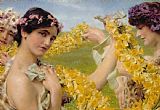 Sir Lawrence Alma-Tadema When Flowers Return