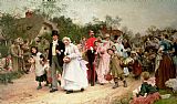 Sir Samuel Luke Fildes The Village Wedding