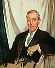 Sir William Orpen Portrait of Woodrow Wilson painting
