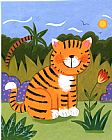 Tiger Prints - Baby Tiger by Sophie Harding