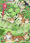 Tiger Prints - Tiger Jungle by Suzanne Bailey