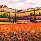 T. C. Chiu Fields of Poppies I
