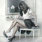 Talantbek Chekirov Black High Heels