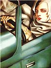 tamara de lempicka Autoportrait Tamara Dans La Bugatti Verte 1925
