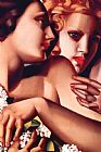 tamara de lempicka Filles Et Lilas