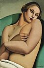Reclining Nude Prints - Reclining Nude I 1925 by tamara de lempicka