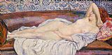 Theo van Rysselberghe Reclining Nude