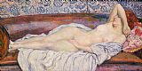 Theo van Rysselberghe Reclining Nude
