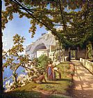 Theodore Aligny View of Capri