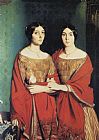 Theodore Chasseriau The Two Sisters painting