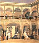 Theodore Chasseriau Bazaar in Orleans painting