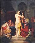 Theodore Chasseriau Moorish Woman Leaving The Bath in The Seraglio painting