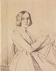Theodore Chasseriau Portrait of Zoe De La Rue painting