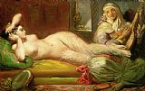 Theodore Chasseriau Reclining Odalisque