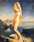 Theodore Chasseriau Venus Anadyomene painting