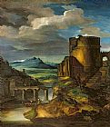 Theodore Gericault Landscape with a Tomb