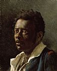 Theodore Gericault Portrait Study painting