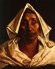 Theodore Gericault The Old Italian Woman painting