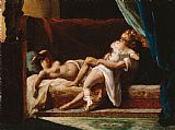 Theodore Gericault Three Lovers painting