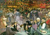 Theophile Alexandre Steinlen Ball on the 14th July