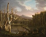 Thomas Cole Lake with Dead Trees