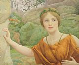 Thomas Cooper Gotch The Nymph
