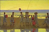 Thomas Cooper Gotch The Sand Bar