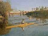 Thomas Cowperthwait Eakins Max Schmitt in a Single Scull