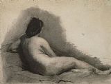 Thomas Eakins Nude Woman Drawing