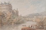 Thomas Hearne View of Bath from Spring Gardens