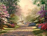 Thomas Kinkade Fountain of Blessings